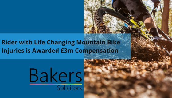 Rider with Life Changing Mountain Bike Injuries is Awarded £3m Compensation